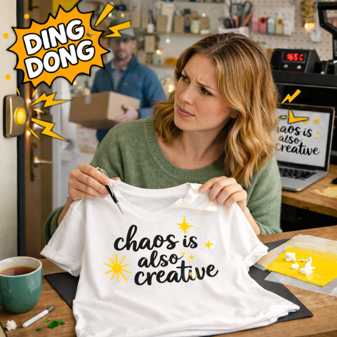 Deurbel blijft gaan!