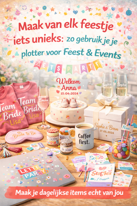 Maak van elk feestje iets unieks