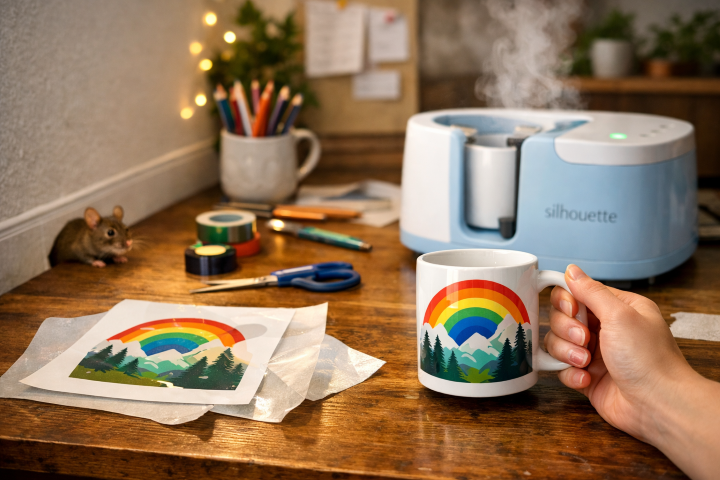 Mokken persen met onverwacht gezelschap Mokken persen met onverwacht gezelschap